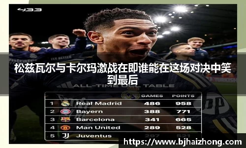 松兹瓦尔与卡尔玛激战在即谁能在这场对决中笑到最后